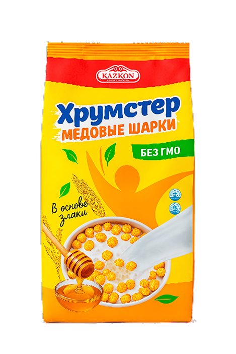 Готовый завтрак «Хрумстер» шарики медовые